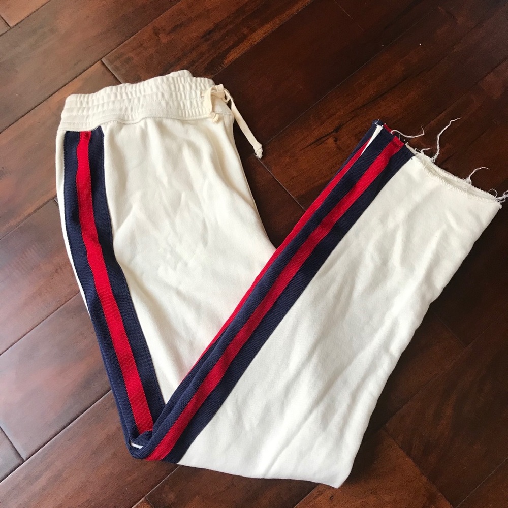 MOTHER Slim Gym Pant Fray in Out of Your League